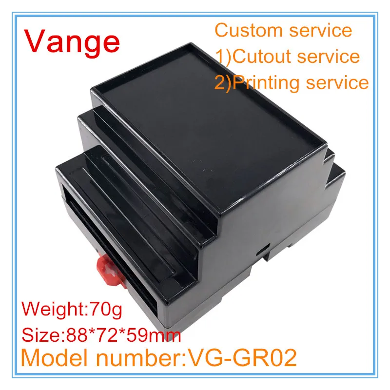 1 шт./лот модульный преобразователь проектная коробка 88*72*59 мм пластиковый корпус