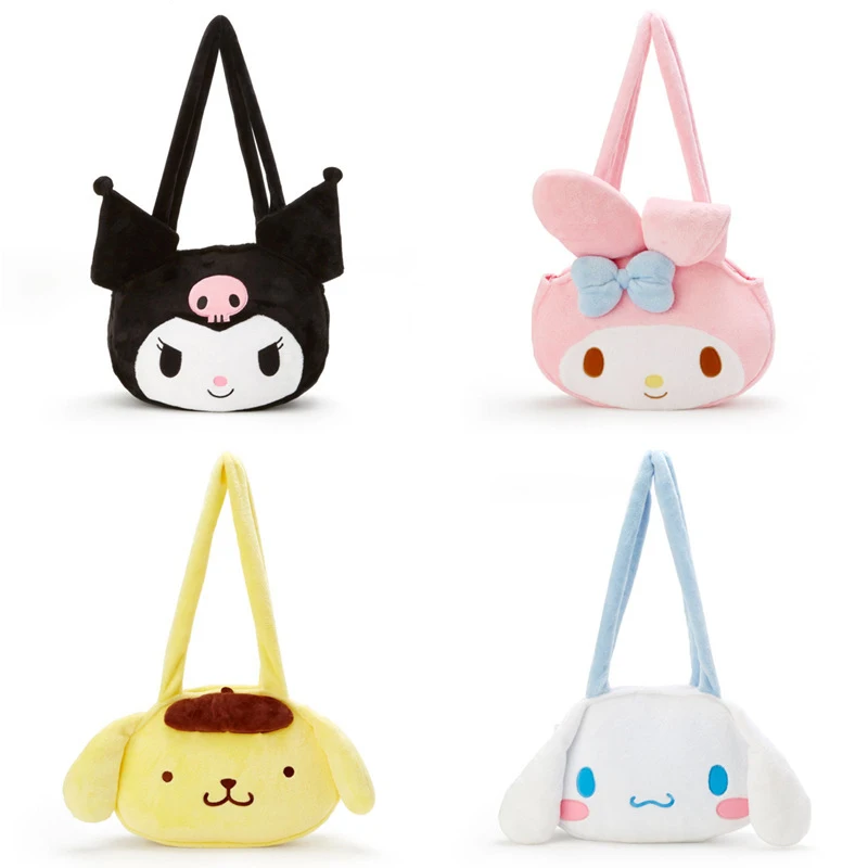 

Hey Surprise kawaii Cinnamorolled kt my melodyed Kuromied Big schoolbag Portable outing bag Birthday gift for children and girl