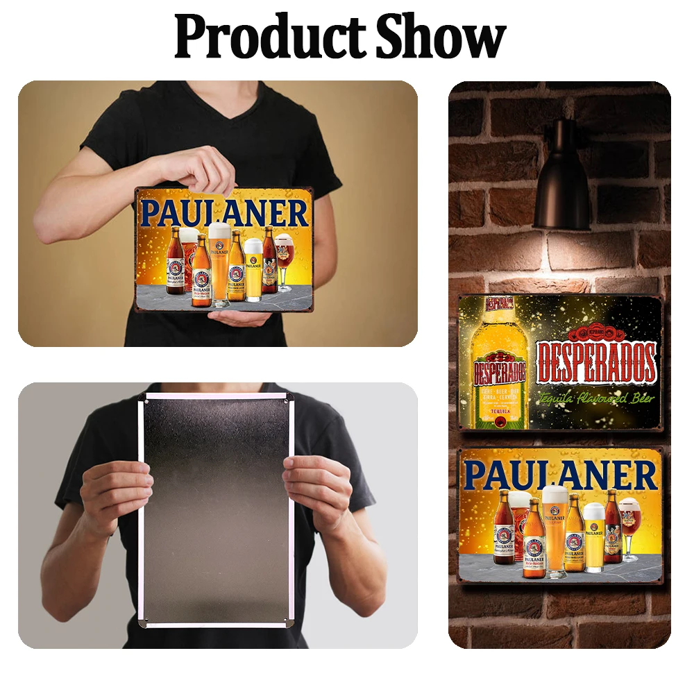 [Kelly66] бельгийское пиво Duvel La Chouffe Leffe Hertog Jan Paulaner жестяное искусство металлический