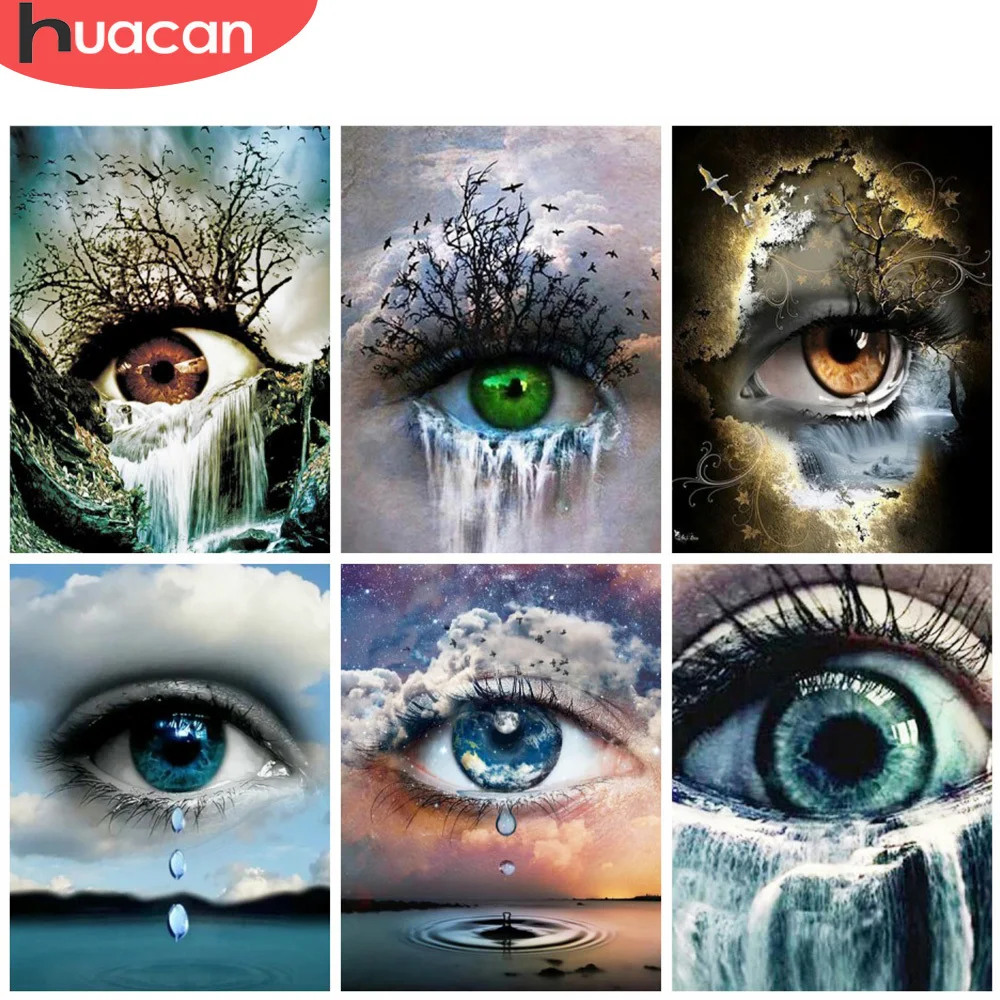 

Набор для алмазной вышивки «Водопад» HUACAN