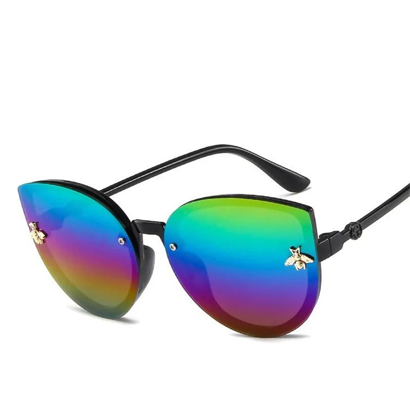 Детские Солнцезащитные газов солнцезащитные очки кошачий глаз детская одежда