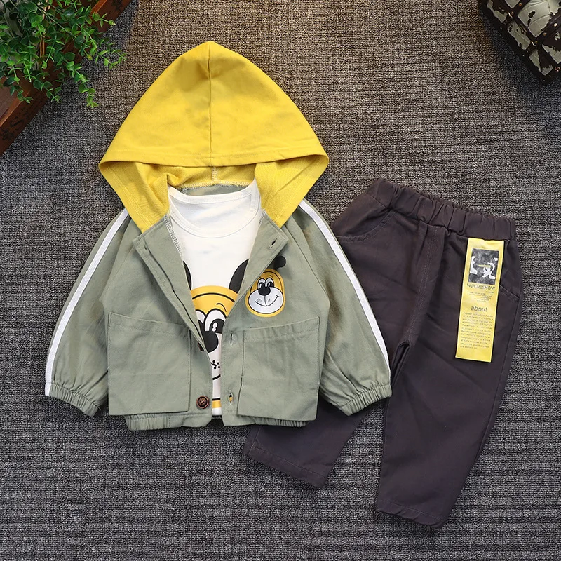 Осенняя одежда для маленьких мальчиков и девочек модный Детский кардиган в