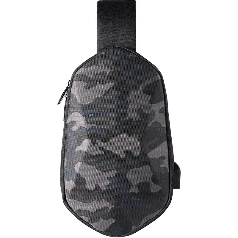Camouflage color Xiaomi mijia BEABORN polyhedron PU рюкзак сумка водонепроницаемый красочный отдых Спорт нагрудный пакет сумки для мужчин и женщин путешествия Кемпинг - Цвет: Camouflage color