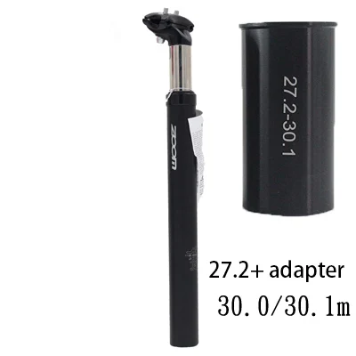 30.0mm black 27,2/28,6/30,1/30,4/30,8/30,9/31,6/33,9 мм MTB горный велосипед Подвеска Подседельный штырь амортизаторов офсетная печать демпфирования подседельный DH FR - Цвет: 30.0mm black