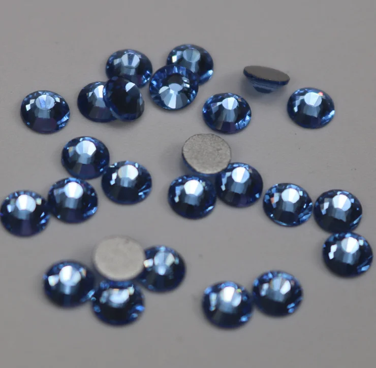 Размер s30 светильник лый сапфировый Блеск Стразы s не Горячая фиксация