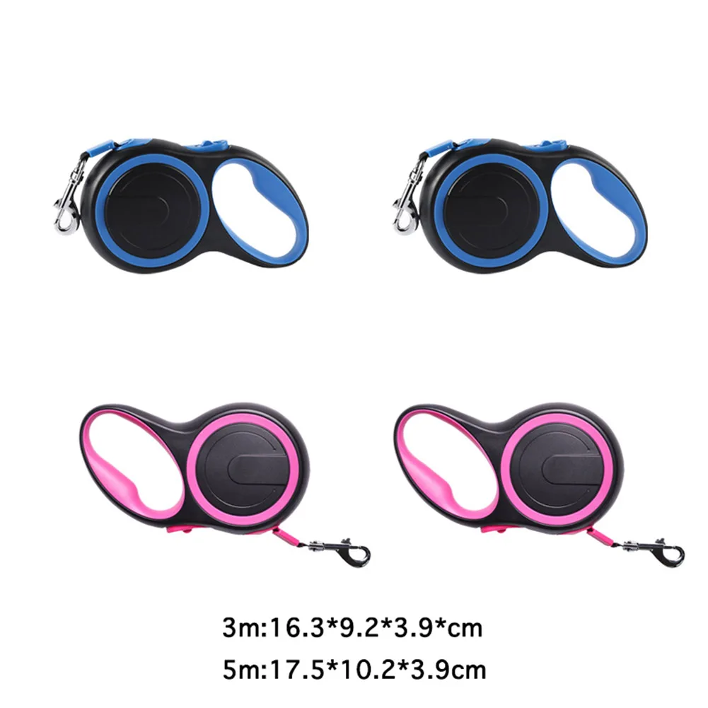

3m 5m durable traction belt automatic retractable nylon traction rope explosion-proof walking dog running wheel traction rope