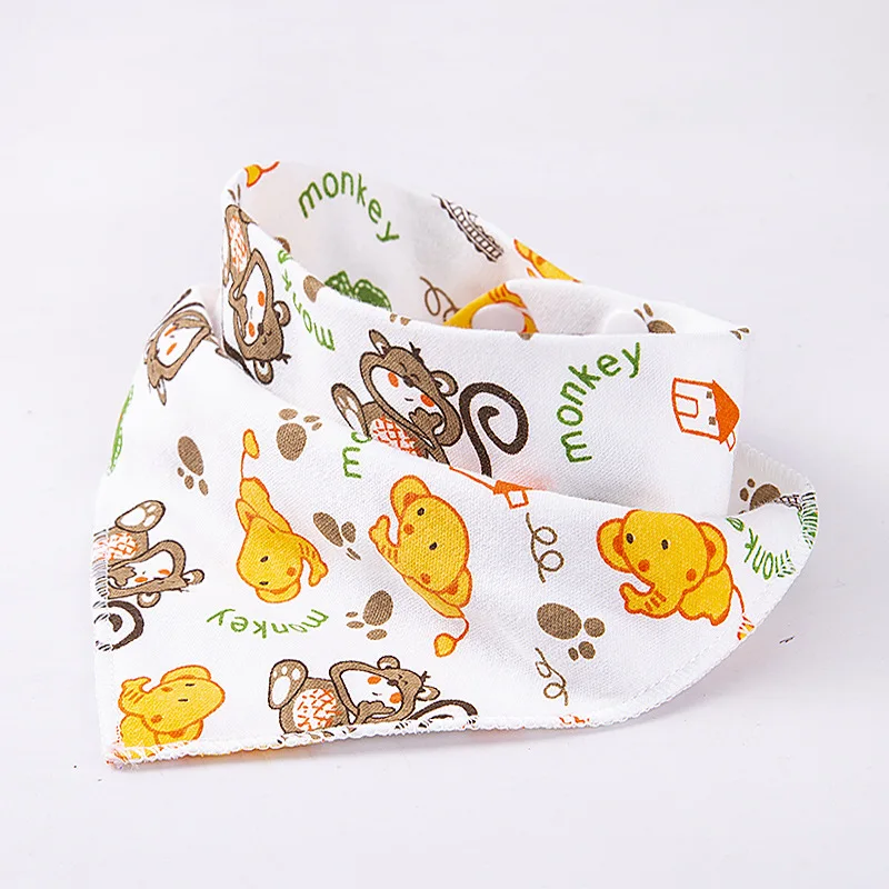 5pcs X Type Bibs 5 шт., 10 шт., детские нагрудники из мягкого натурального хлопка, детский слюнявчик для капель и прорезывания зубов, супер впитывающая детская отрыжка - Цвет: 5pcs X Type Bibs