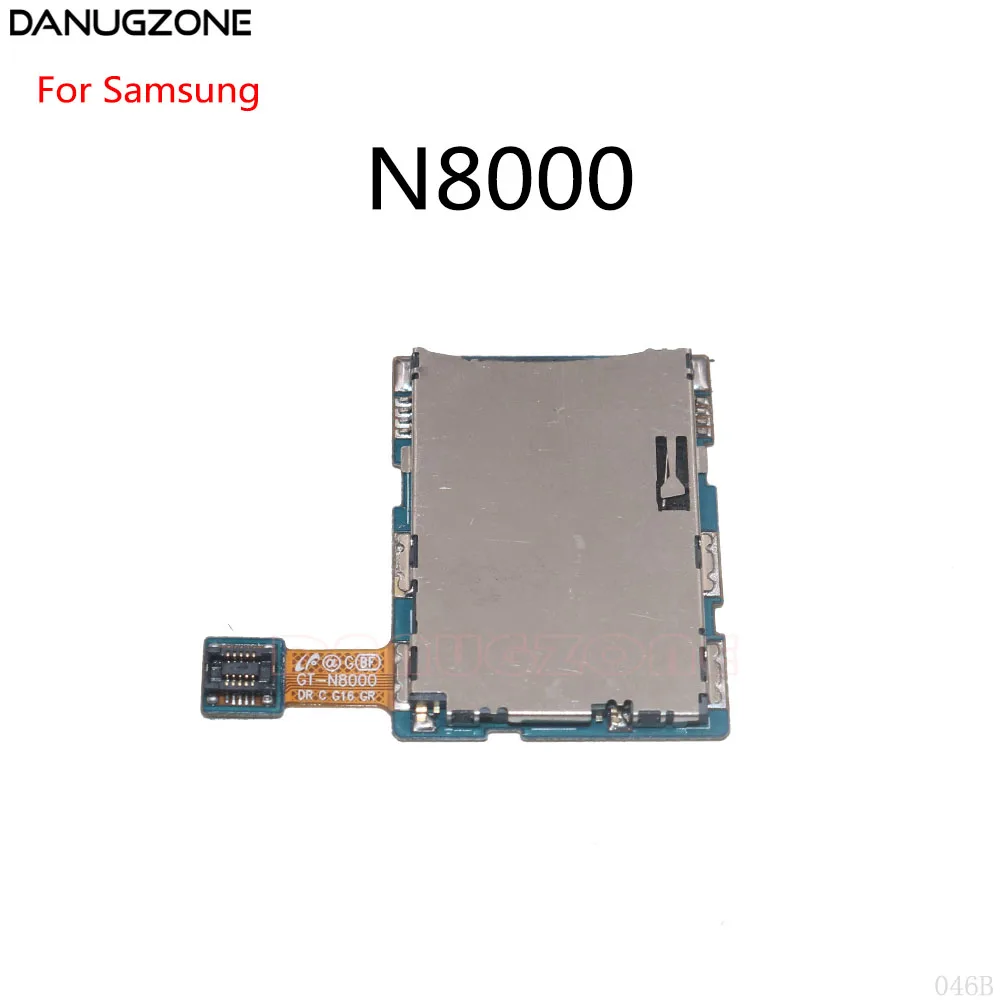 Держатель SIM карты лоток Слот считыватель гибкий кабель для Samsung N5100 N8000 N8020 P7300