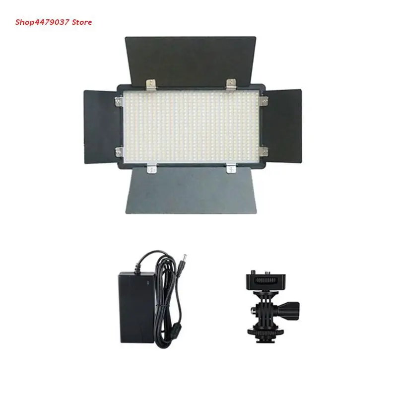 

Портативный 40W 600 LEDs видео светильник заполняющий светильник ультра тонкий LCD двухцветный Диммируемый