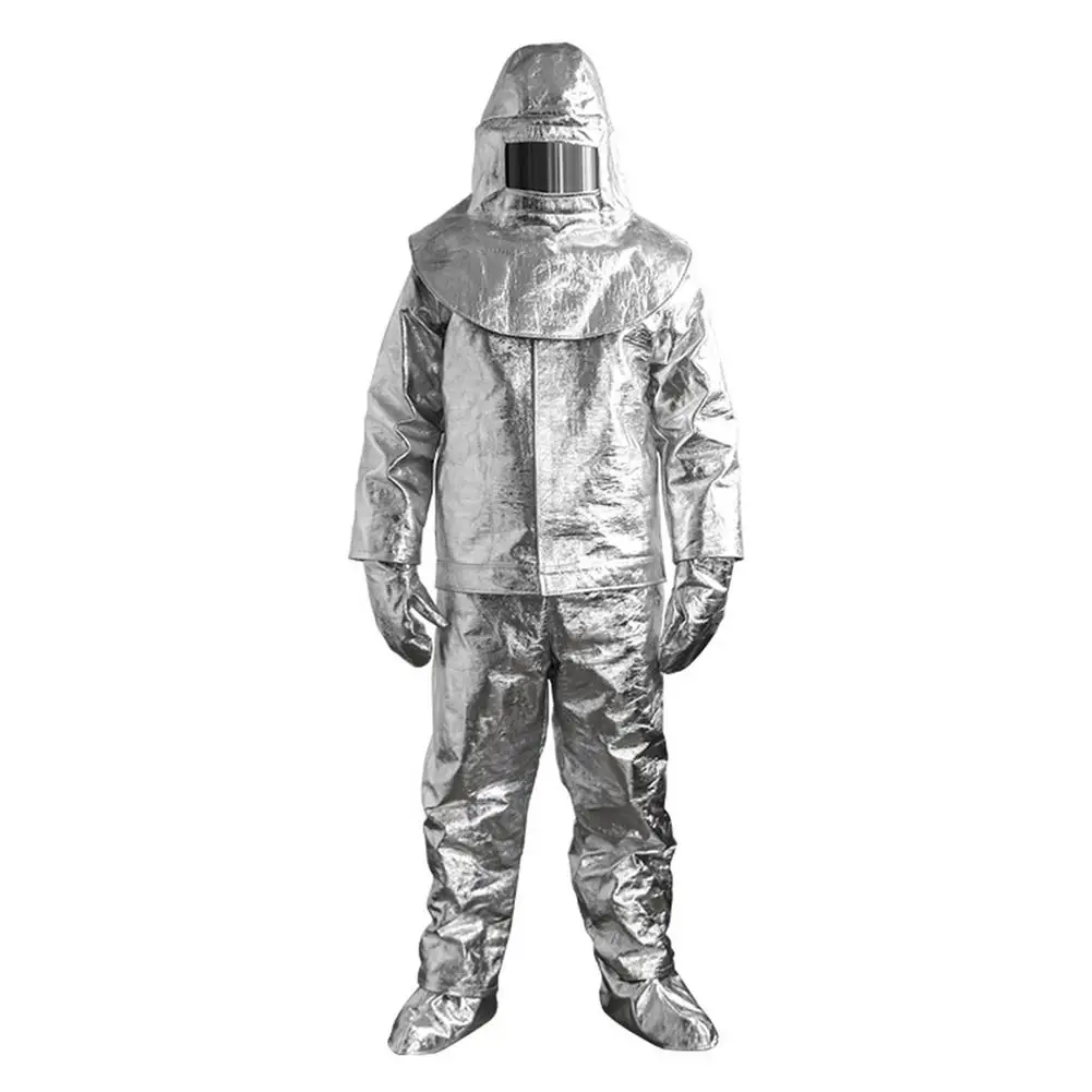 Anti-scalding Radiation Protective Cloth Heat Resistant Clothing Fireproof Suit For Firefighters Welding Spray Machine Repair