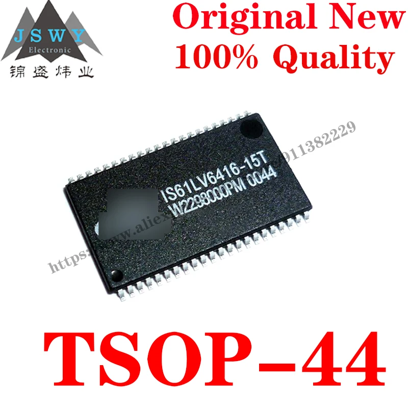 

10~100 PCS IS61LV6416-15T TSOP-44 Semiconductor Dynamic Random Access Memory IC Chip with for module arduino Free Shipping IS61