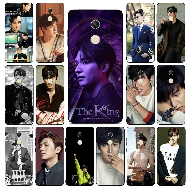 

YNDFCNB Korean Lee Min ho Phone Case for RedMi note 4 5 7 8 9 pro 8T 5A 4X case