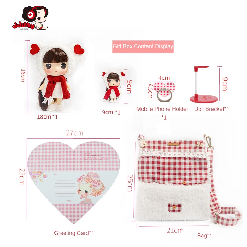 Кукла dнанг две куклы + одна сумка игрушки для новорожденных девочек принцесса 9