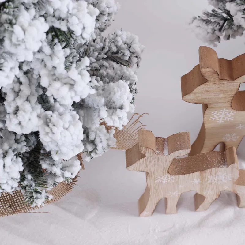 Мини Рождественская елка шифрование зеленый ПВХ дерево Искусственные Украшения