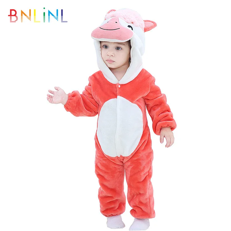 2020 зимняя детская одежда с рисунком из мультфильма Ползунки для новорожденных