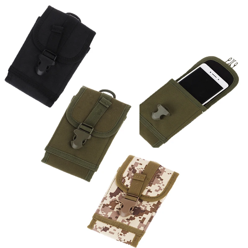 Тактическая двухслойная сумка для телефона Молл мобильный телефон денег