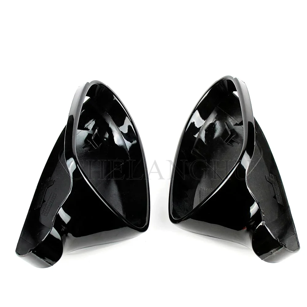 Глянцевый черный чехол для заднего зеркала Volkswagen VW Passat B5 Sedan Combi Wagon 2003 2004 2005 двери