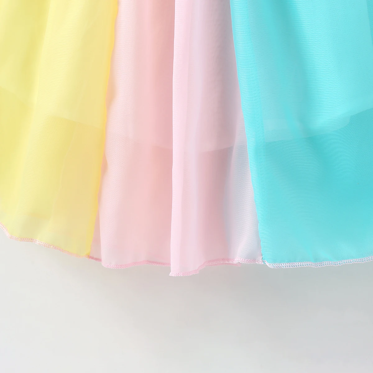 

New Dress for Girl 2021 Summer Kids Clothing Cotton Cute Casual Pretty Color Block Sleeveless Princess Dress Vest Dresses Girls