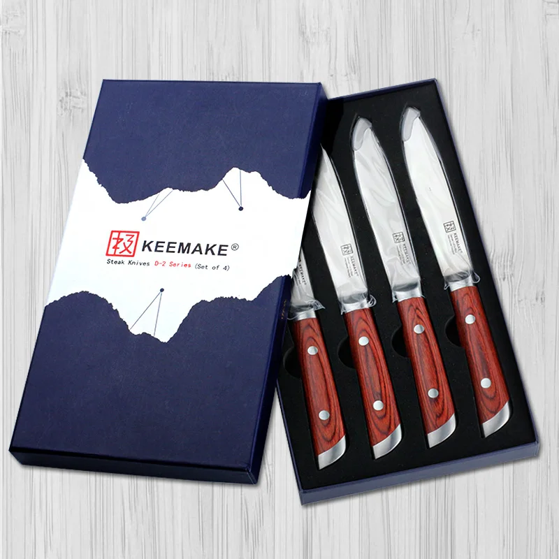 KEEMAKE 5 &quotнож шеф-повара для стейка кухонные ножи из высокоуглеродистой немецкой 1