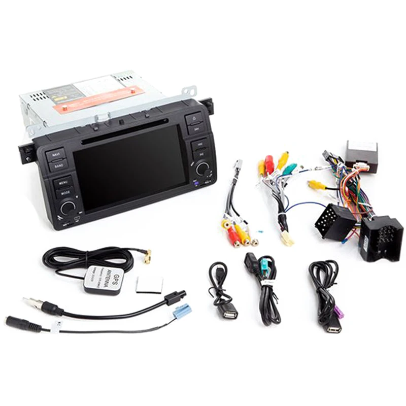 Авто Радио 1 Din Android 9 0 Автомобильный DVD плеер для BMW E46 M3 318/320/325/330/335 RoVER 75 1998-2006 gps