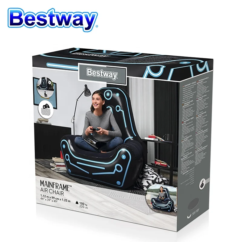 Портативный надувной диван Bestway 75077 для игр уютный воздушный стул с основной