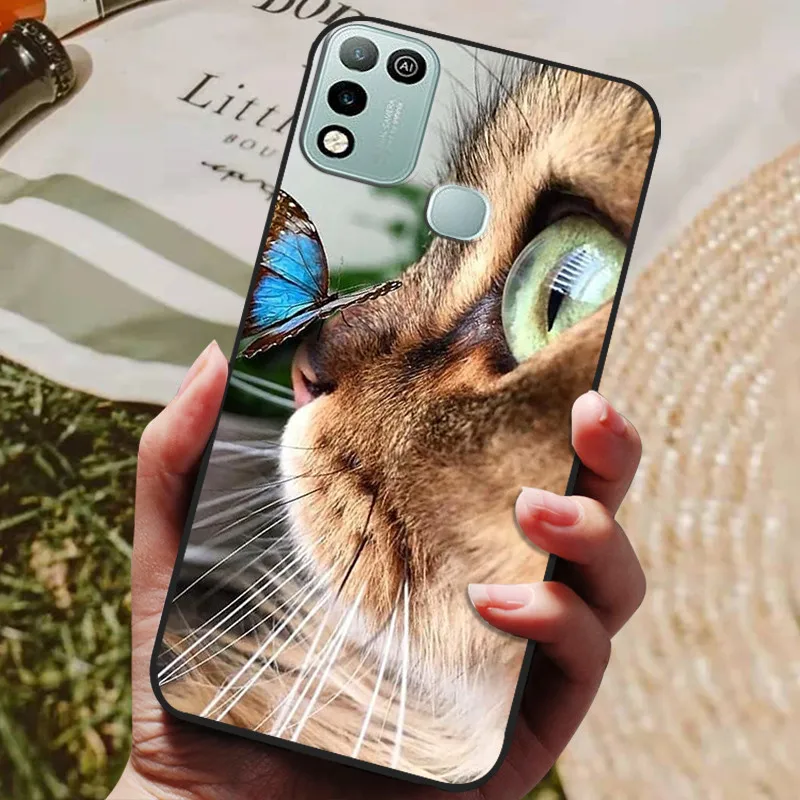 for infinix hot 11 play case silicone soft back cover for infinix hot11 play phone cases on infinix hot 10 play tpu coque free global shipping