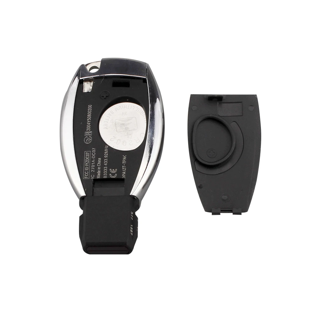KEYYOU 433 МГц чехол для дистанционного ключа от машины 2 3 кнопки с умным передатчиком