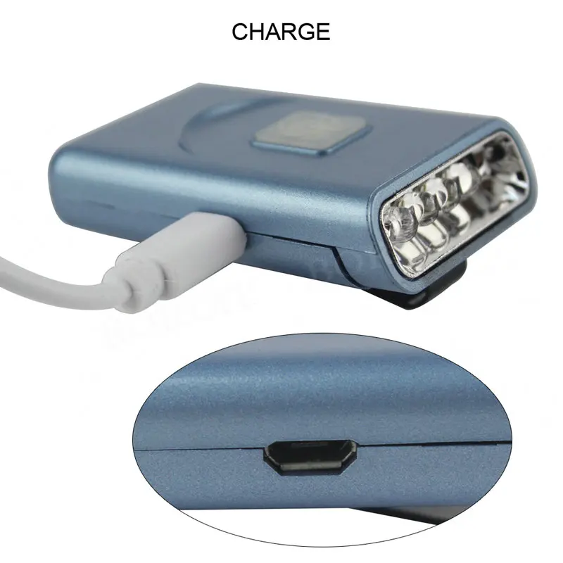 BORUiT движения Сенсор 3 светодиодный фар 2-режим USB Перезаряжаемые фары Кепки клиновая головка фонарь охотничий фонарь для кемпинга Рыбная ловля