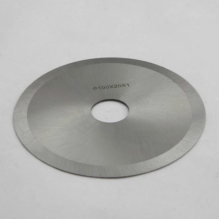 T8A steel round knife toothless saw blade cutting cloth  stainless steel steel wire hose  sponge straw paper