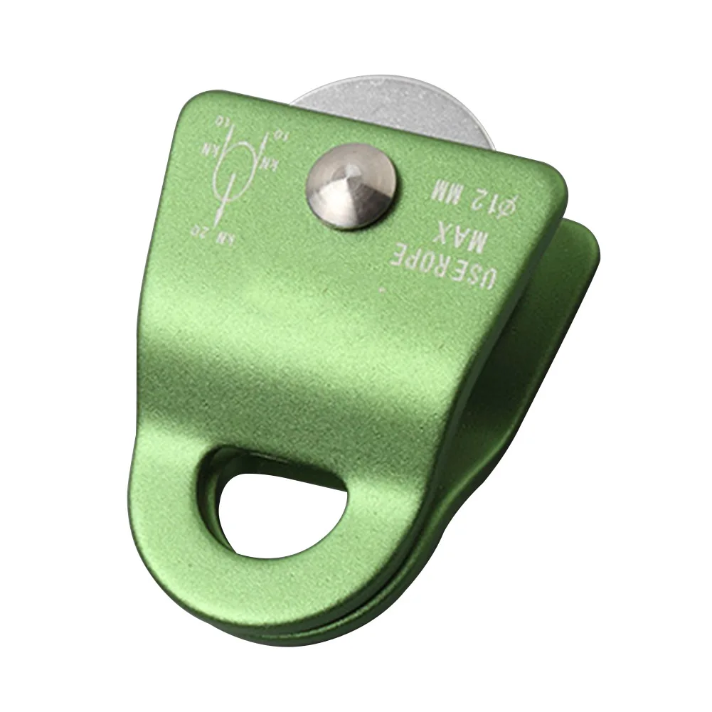 20kN скалолазание аксессуары тросы мобильный Алюминиевый шкив Замена Мини