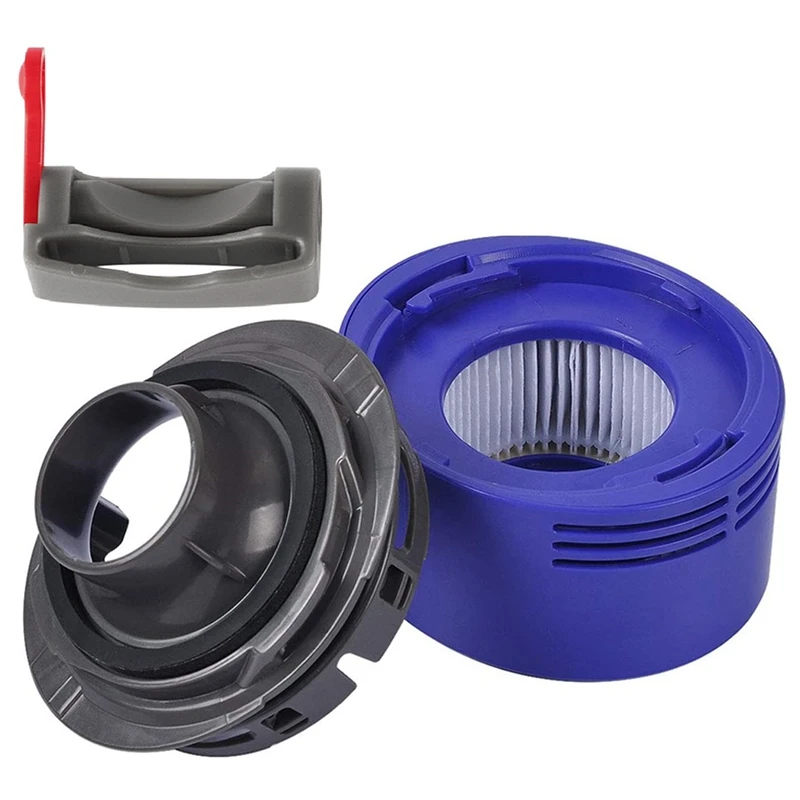 

Post Filter Replacement & Motor Cover Trigger Lock Power Button Accessories for Dyson V6 V7 V8 V11 V10 Vacuum Cleaner