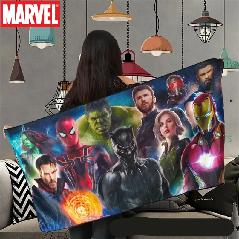 Детское хлопковое пляжное полотенце Disney милое дышащее с поглощением воды для