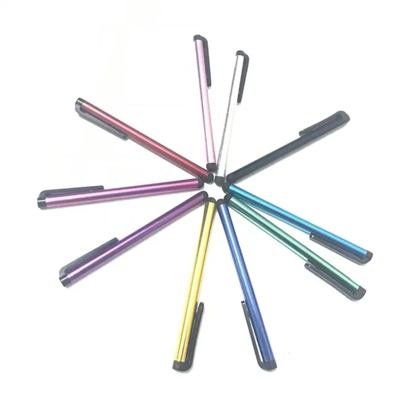 

5Pcs Clip Design Universal Soft Head For Phone Tablet Durable Stylus Pen Capacitive Pencil Touch Screen Pen