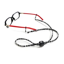 2021 New Fashion Eye Reading Glasses Chains Women Men Retro Cotton Mask Chain Cord Holder Lanyard Sunglasses Neck Strap Rope