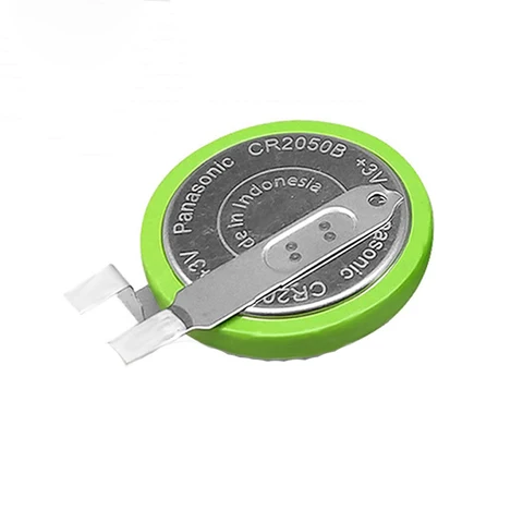 2 шт., батарейки CR2050B 3 в для системы контроля давления в шинах с паяными штифтами CR2050HR