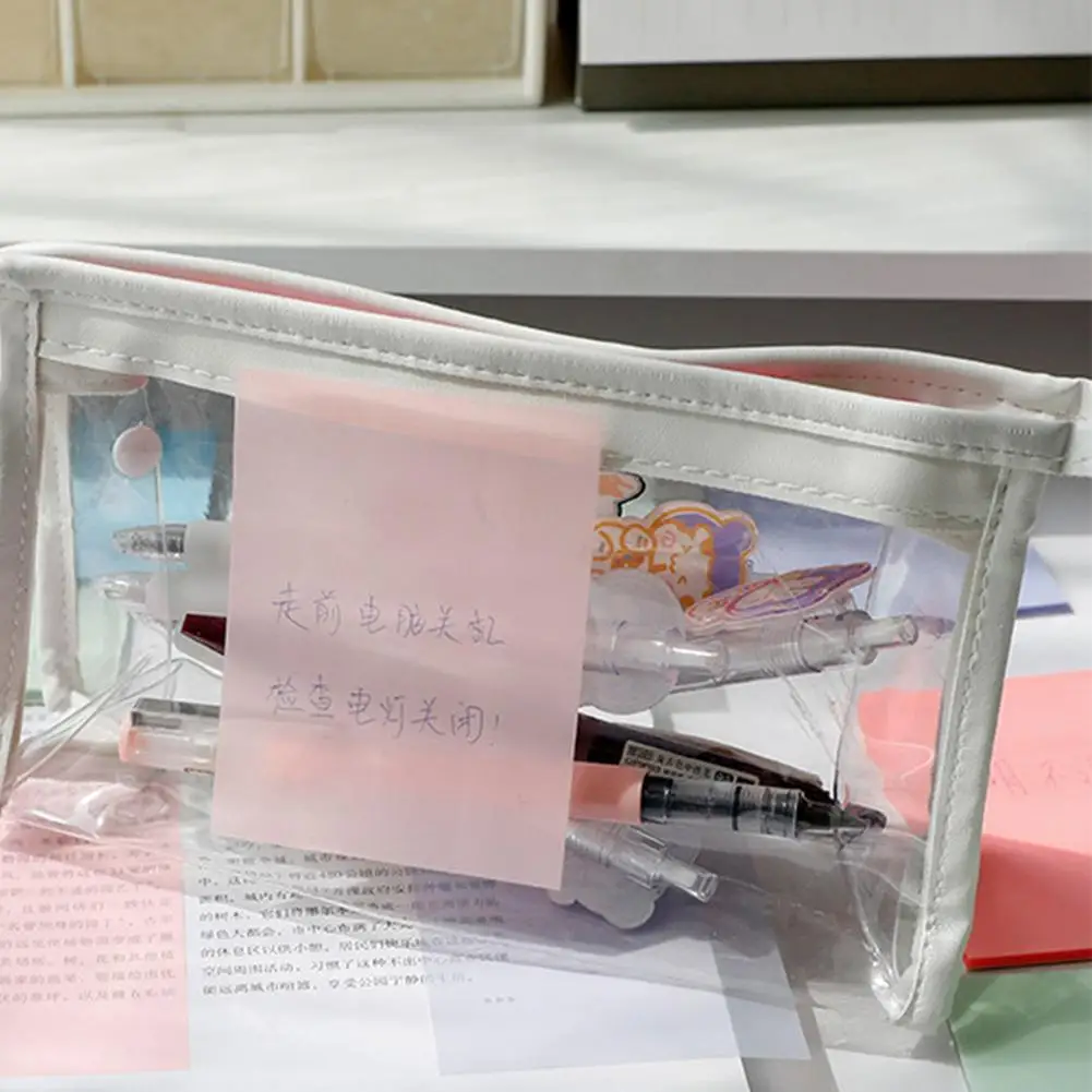 

Waterproof Sticky Note PET Transparent Waterproof Material Daily Record Can Be Used As A Memo Reminder Book Note Memo Supplies