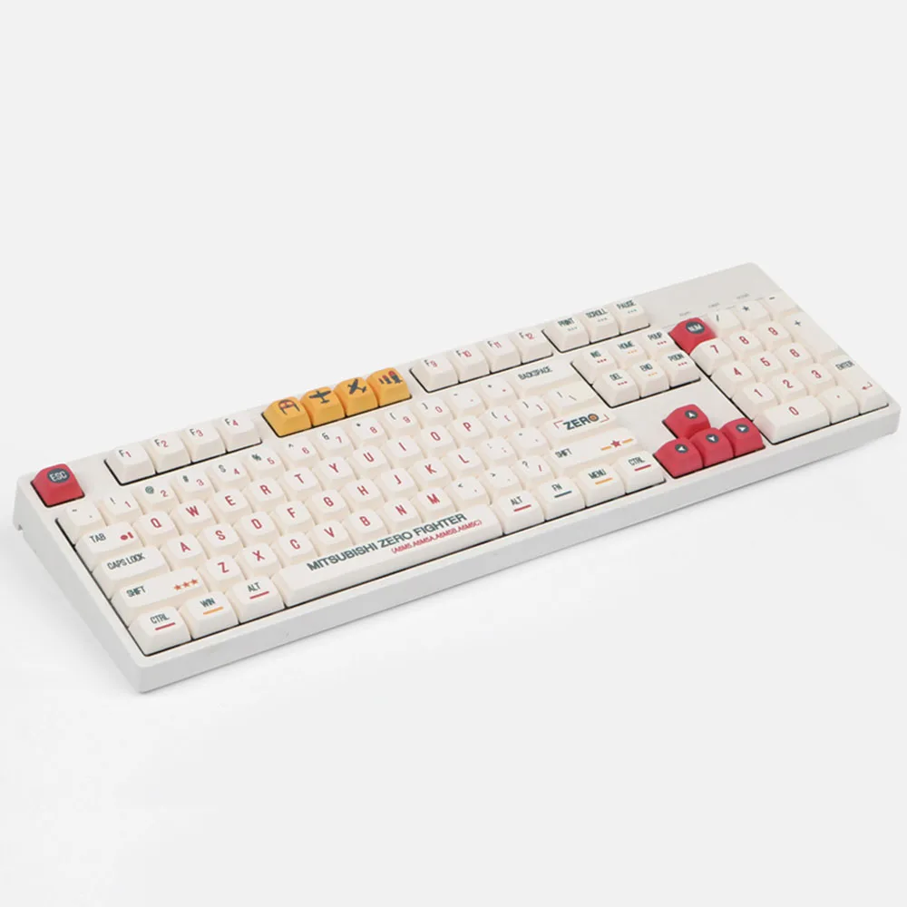 148 клавишных бойцов вертолет Дизайн Самолет ключ колпачки для Cherry Mx