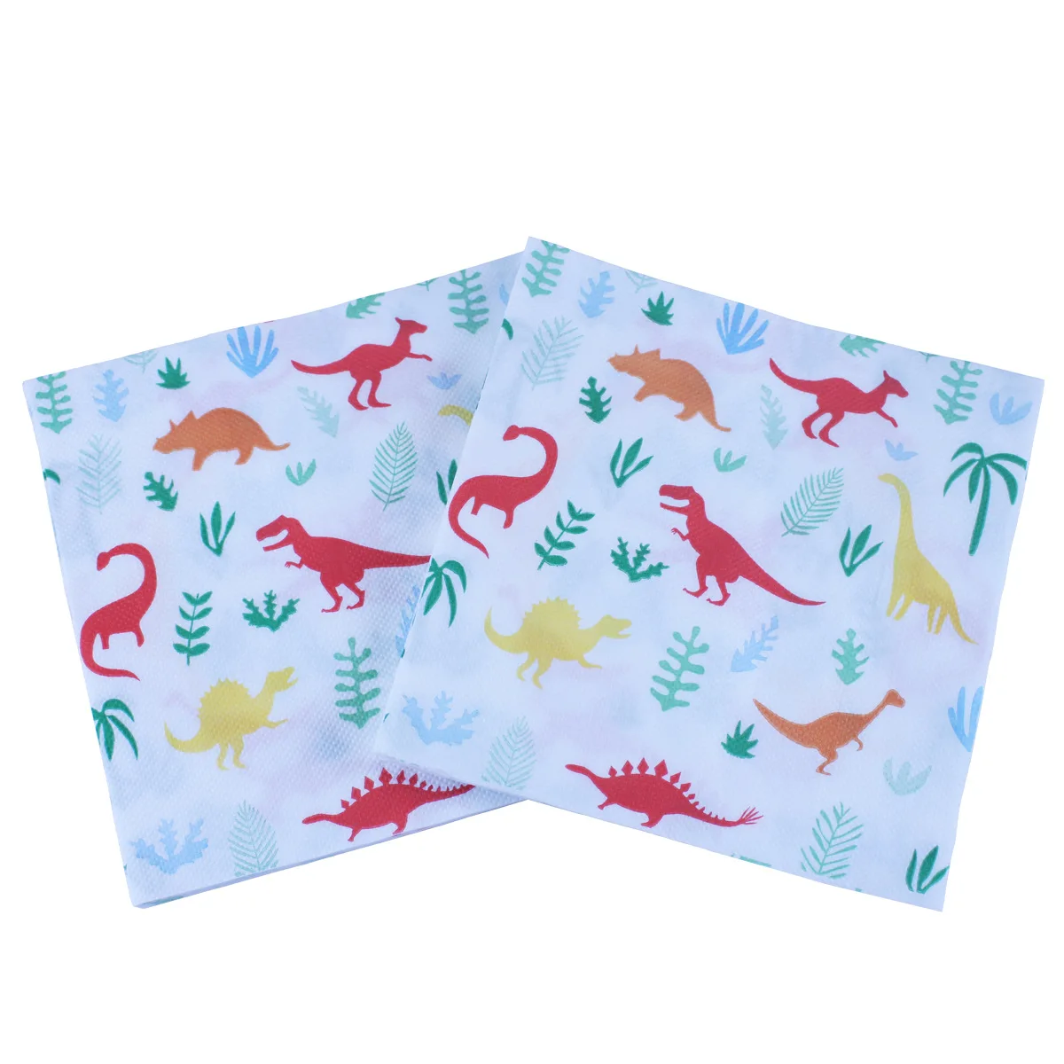 20 шт./лот новый стиль милая бумага с динозаврами салфетки динозавром Юрского