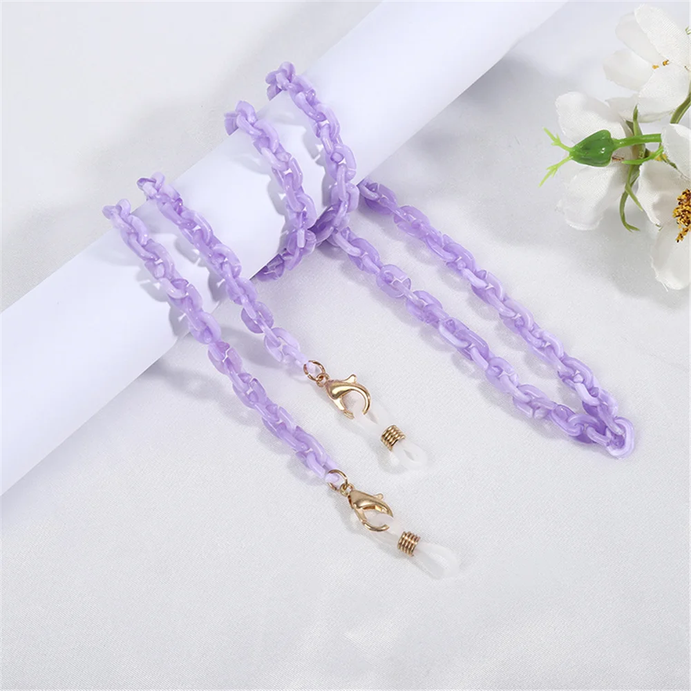 

Mask Hanging Chains Rope Glasses Chain Necklaces Acrylic Resin Eyeglass Strap Holder Sun Glasses Lanyard Anti-lost Mask Chain
