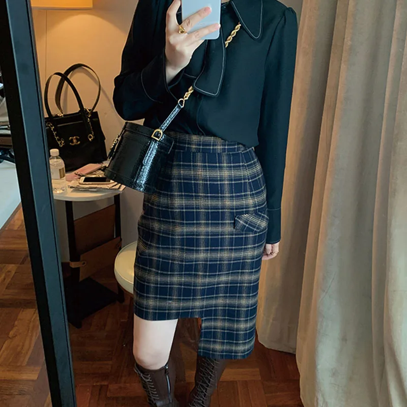 Элегантная темпераментная рубашка Женская официальная офисная модная весенняя