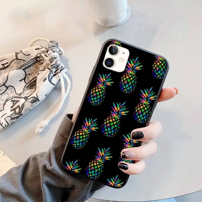 

Banana pineapple fruit Phone Case for iPhone 12 11 mini pro XS MAX 8 7 6 6S Plus X 5S SE 2020 XR