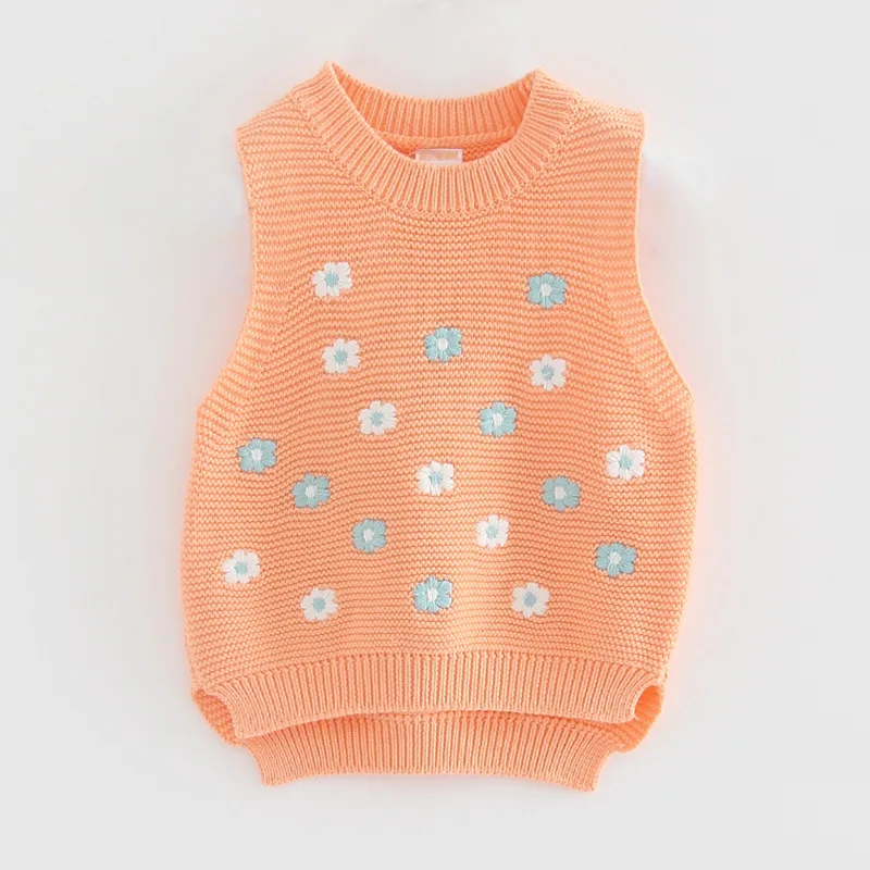 2021 Сезон весна-осень Детский свитер Плотная кофта с круглой горловиной для