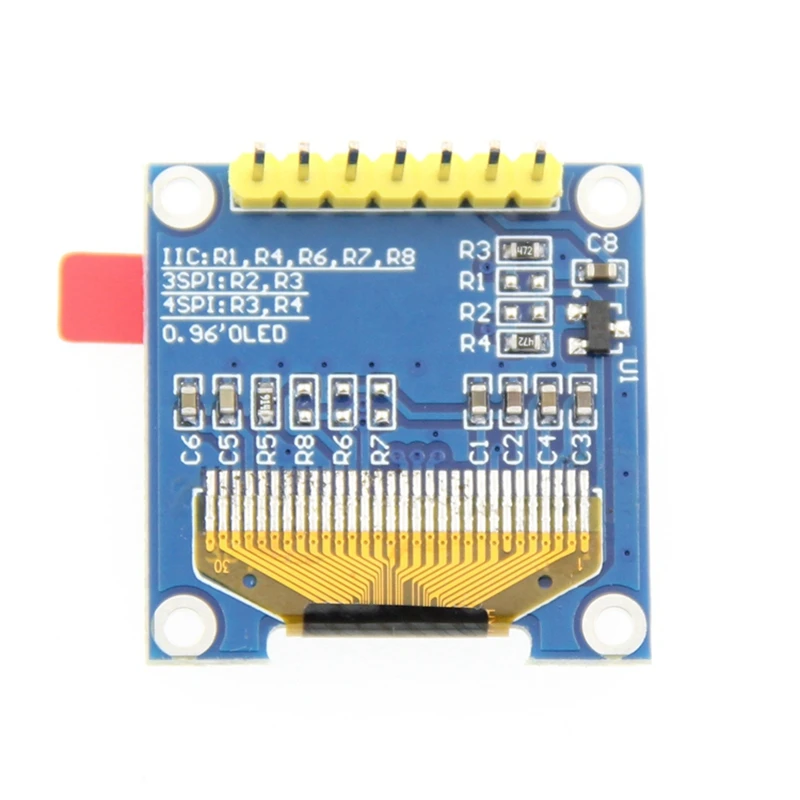0.96 Inch I2C SPI Serial 128X64 OLED LCD LED Display Module SSD1306 for Arduino Kit White | Электроника