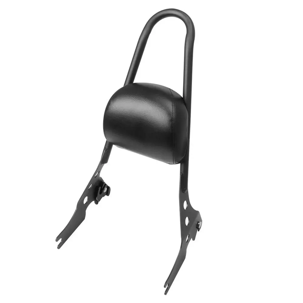 Adjustable Detachable Rear Passenger Backrest Sissy Bar Seat Pad For Harley Sportster XL 883 1200 2004-up | Автомобили и