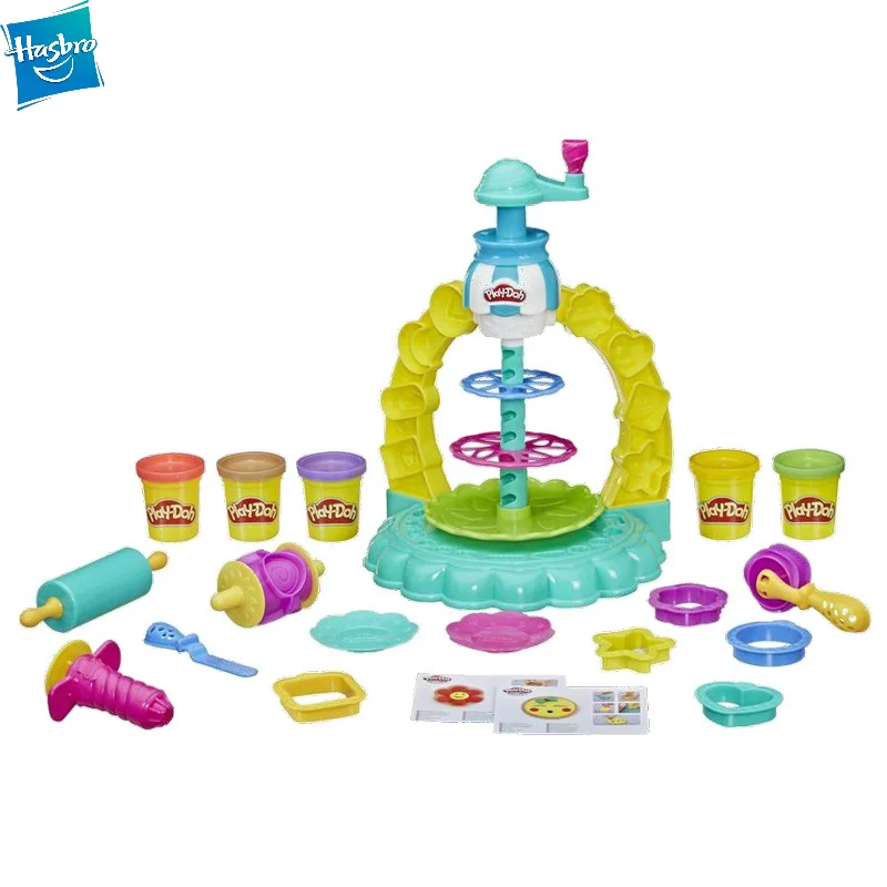 

Hasbro Play Doh Creative Kitchen Series Colorful Cookie Tower Set Children's Plasticine Toys Gifts for Friends or Children