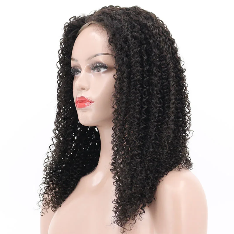 Holy Belle глубокая волна полный шнурок человеческие волосы парики с детскими