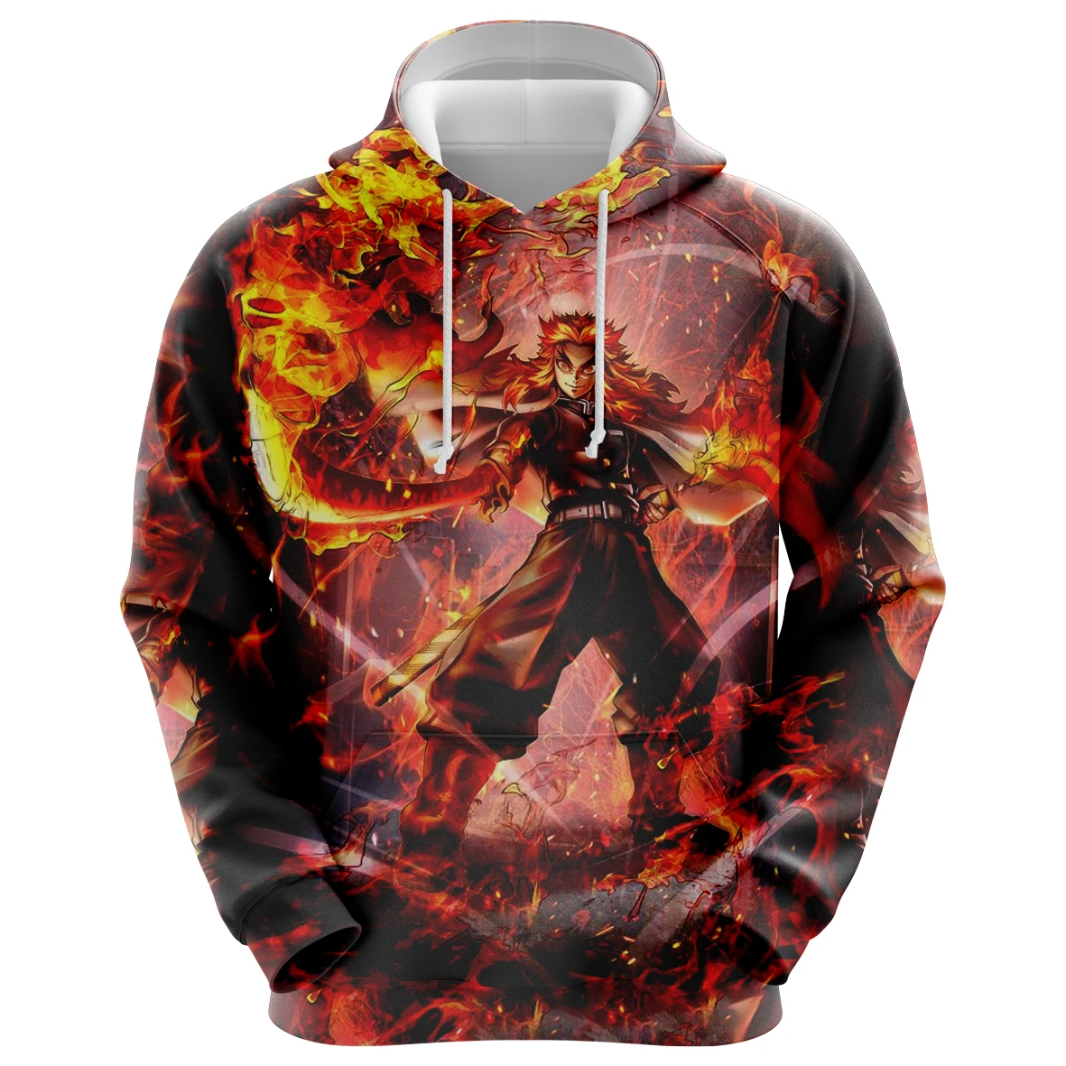 

Demon Slayer Hot Anime 3D Pattern Children's Hoodies Hiphop Hooded Boy Girl Hoody Long Sleeve Pullovers Outerwear Autumn 2021