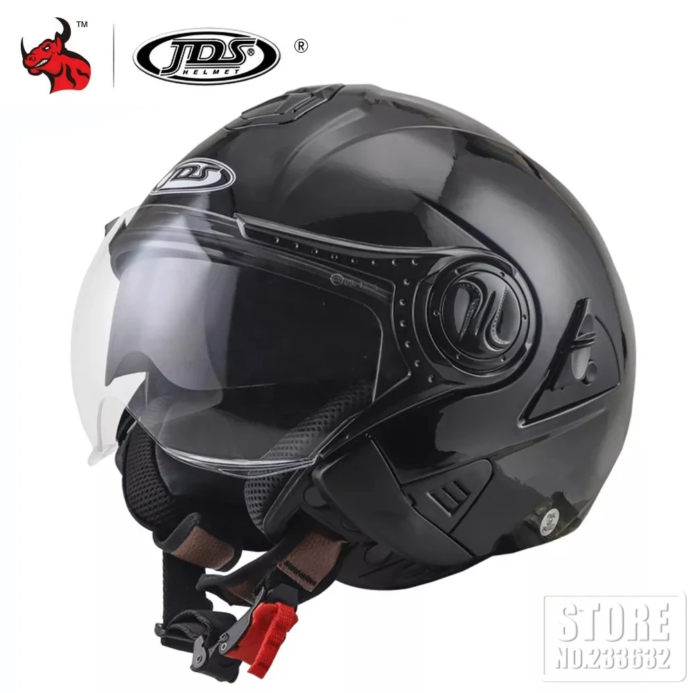 

NENKI Helmet Motorcycle Summer Double Lens Moto Helmet Open Face Motorcycle Racing Off Road Helmet Casco Moto Capacete Casque