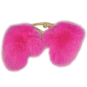 Перчатки женские зимние из натурального Лисьего меха, теплые, 2020