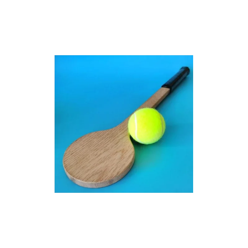 

New 1Pcs Tennis Wooden Spoon Racket Creative Long Handle Tennis Dessert Racket Indoor Outdoor Supplies Sport Accessories